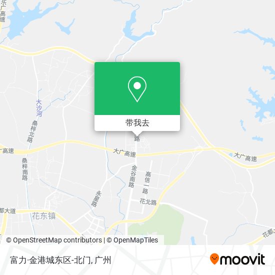 富力·金港城东区-北门地图
