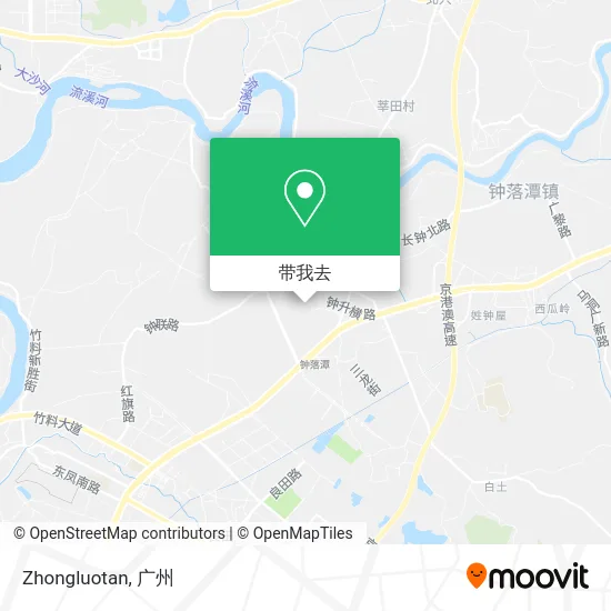 Zhongluotan地图