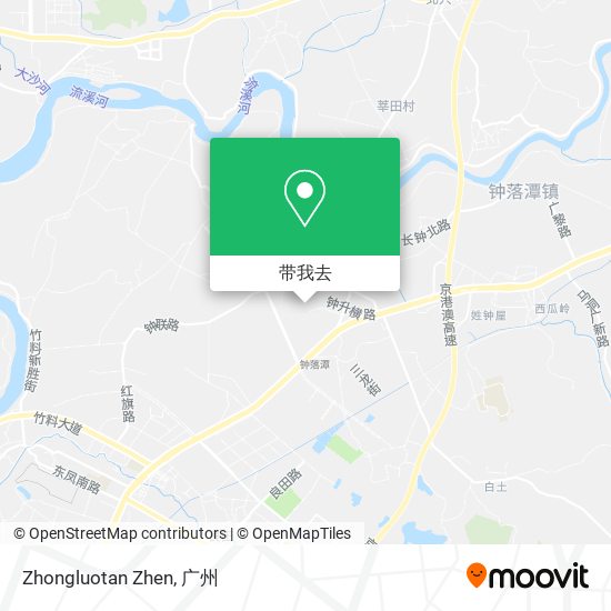 Zhongluotan Zhen地图