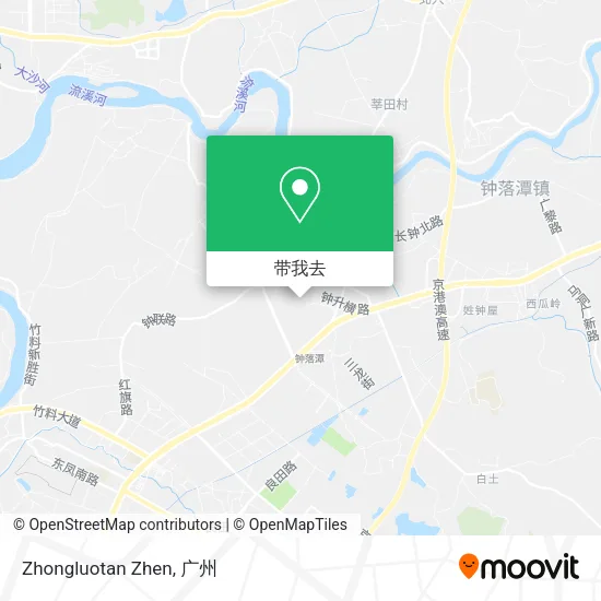 Zhongluotan Zhen地图