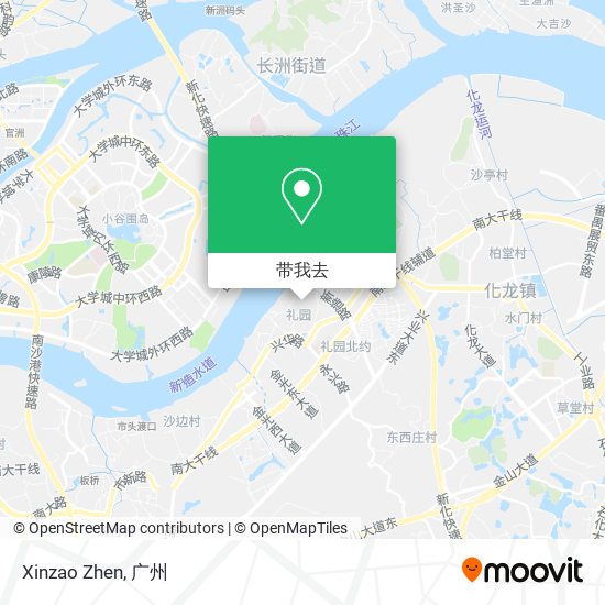 Xinzao Zhen地图