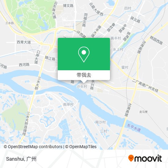 Sanshui地图