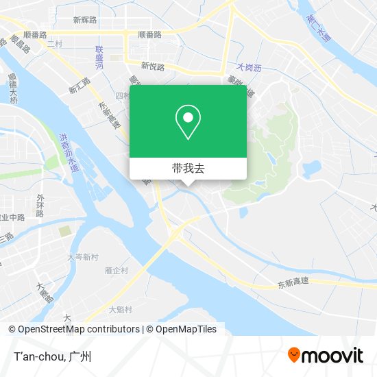 T’an-chou地图
