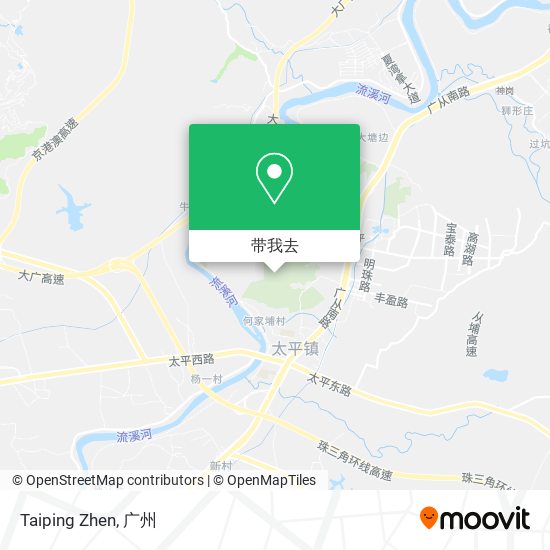 Taiping Zhen地图