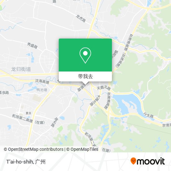 T’ai-ho-shih地图