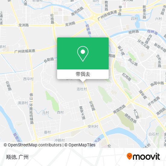 顺德地图