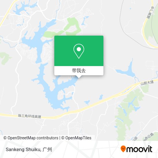 Sankeng Shuiku地图