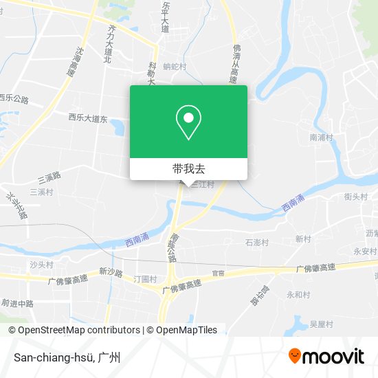 San-chiang-hsü地图