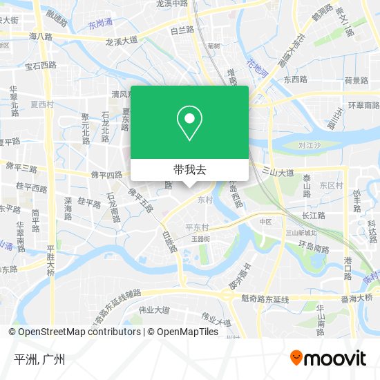 平洲地图