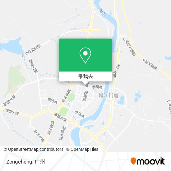 Zengcheng地图