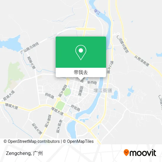 Zengcheng地图