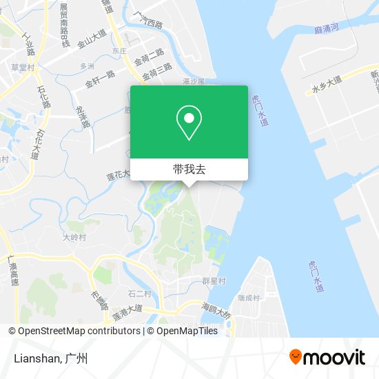 Lianshan地图