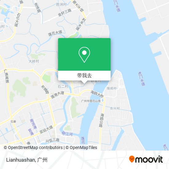 Lianhuashan地图