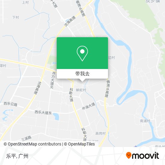 乐平地图
