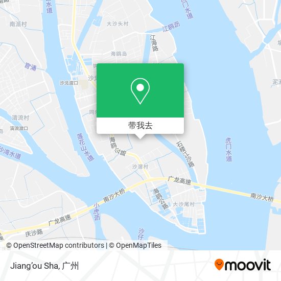 Jiang’ou Sha地图
