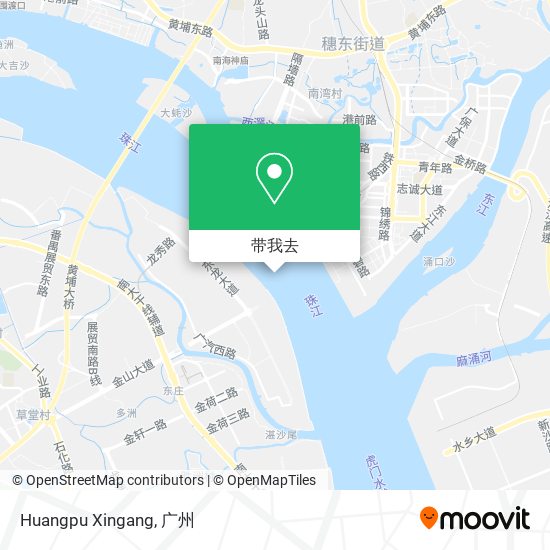 Huangpu Xingang地图