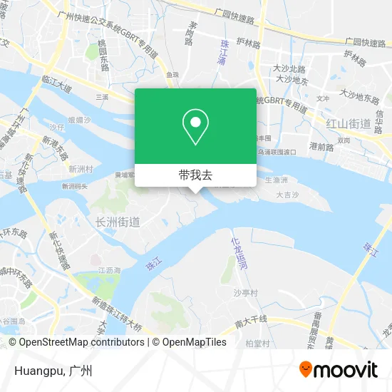 Huangpu地图