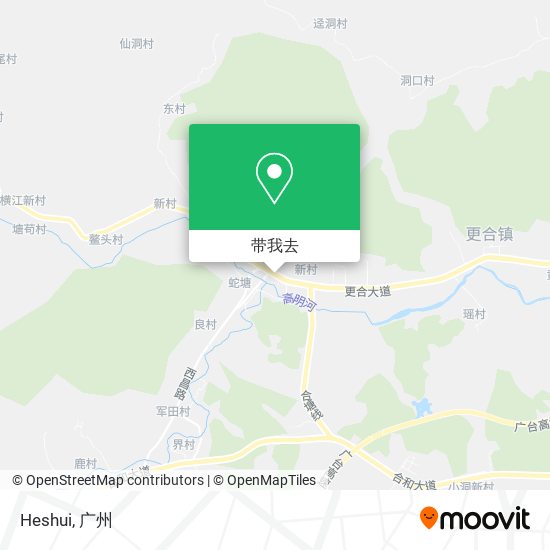 Heshui地图