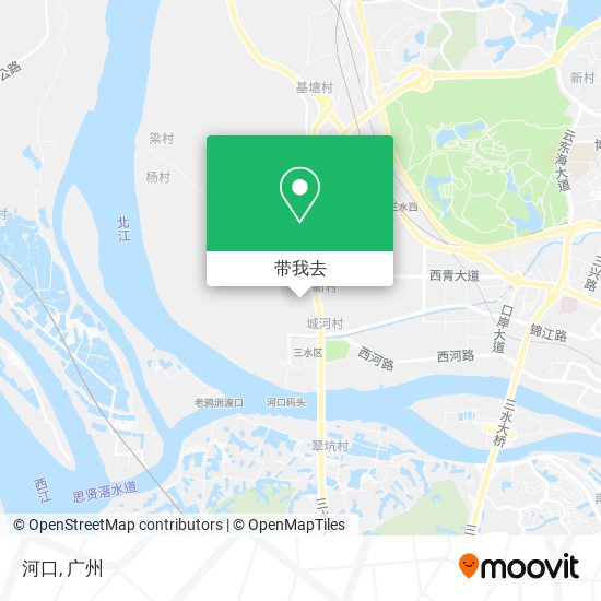 河口地图