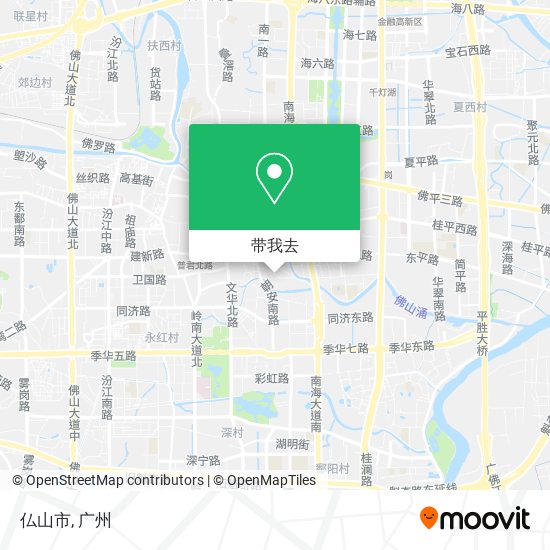 仏山市地图