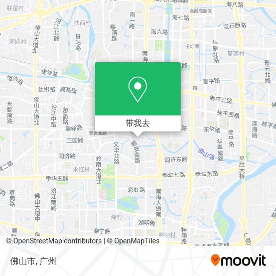 佛山市地图