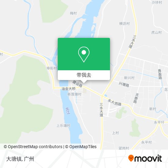 大塘镇地图