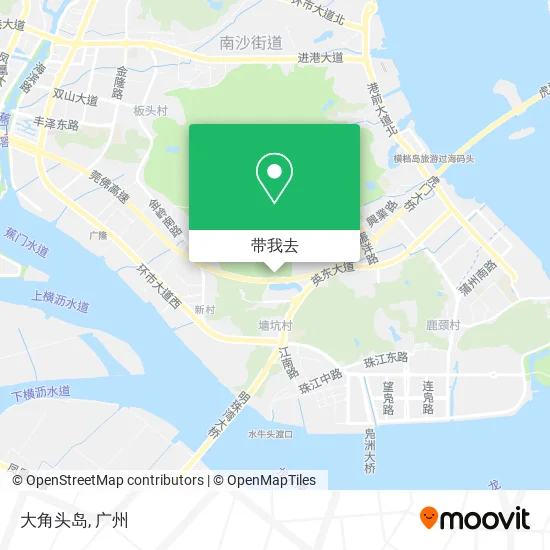 大角头岛地图