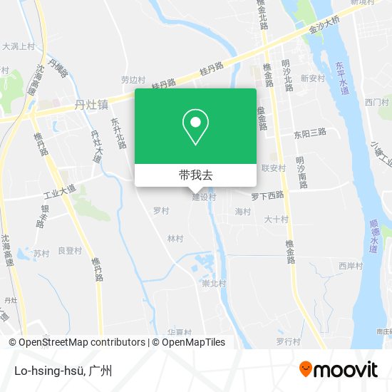 Lo-hsing-hsü地图
