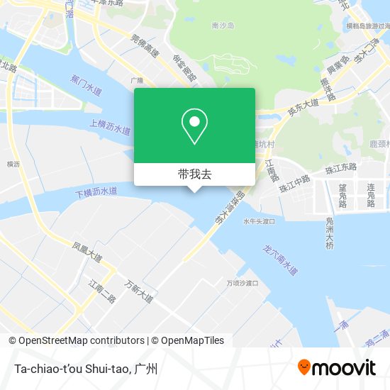 Ta-chiao-t’ou Shui-tao地图
