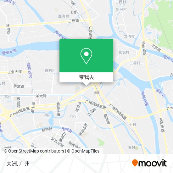 大洲地图