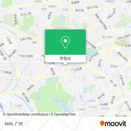钟村地图