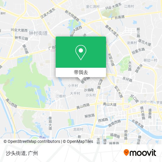 沙头街道地图