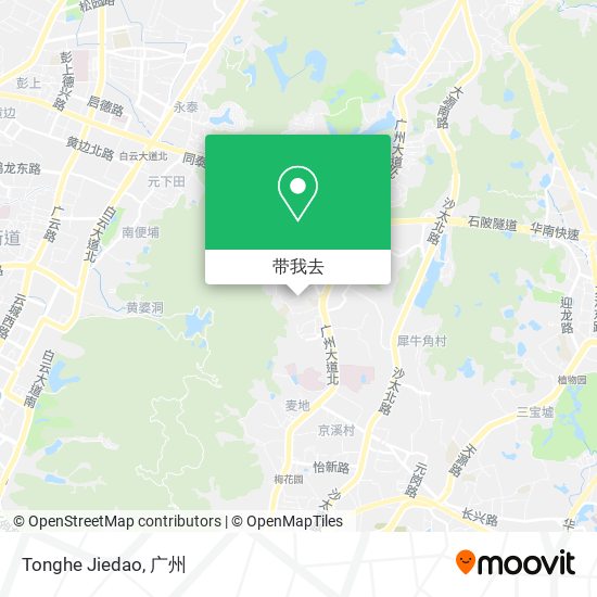 Tonghe Jiedao地图
