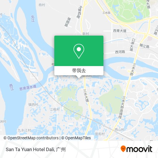 San Ta Yuan Hotel Dali地图