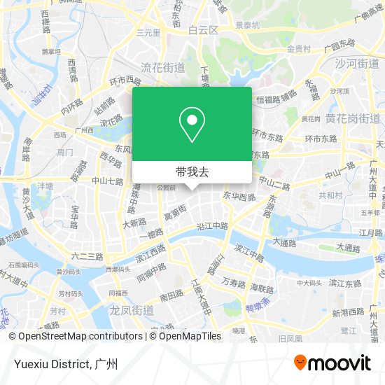 Yuexiu District地图