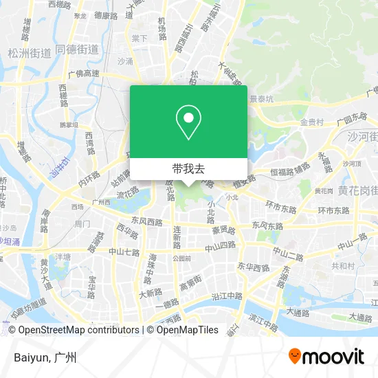 Baiyun地图
