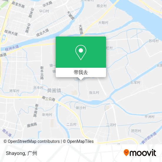 Shayong地图