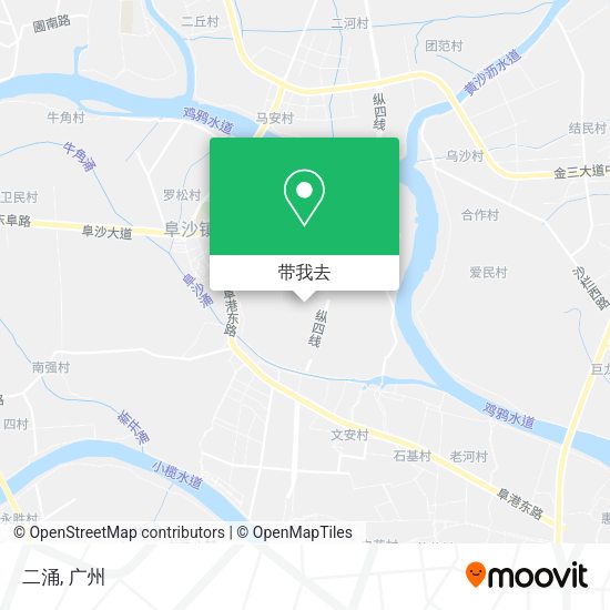 二涌地图