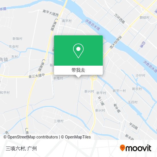 三顷六村地图