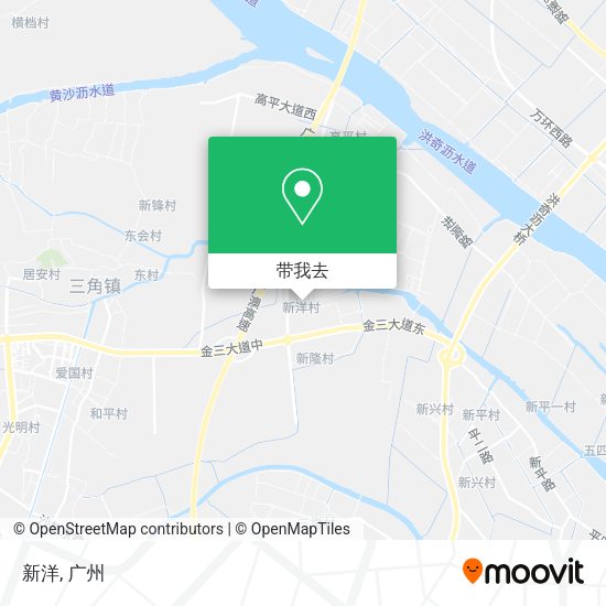 新洋地图