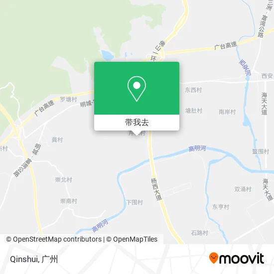 Qinshui地图