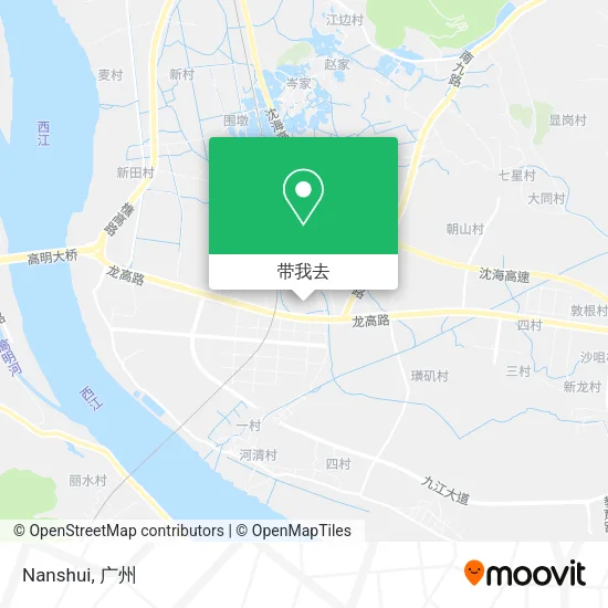Nanshui地图