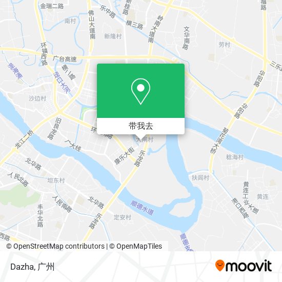 Dazha地图