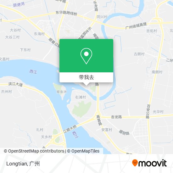 Longtian地图