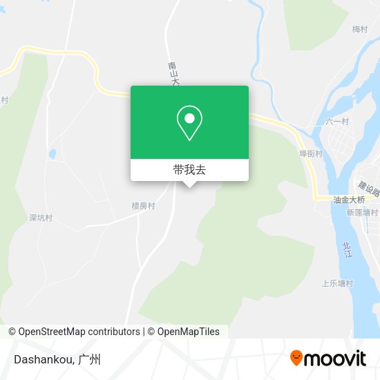 Dashankou地图