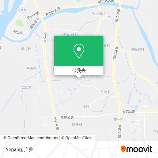 Yegang地图