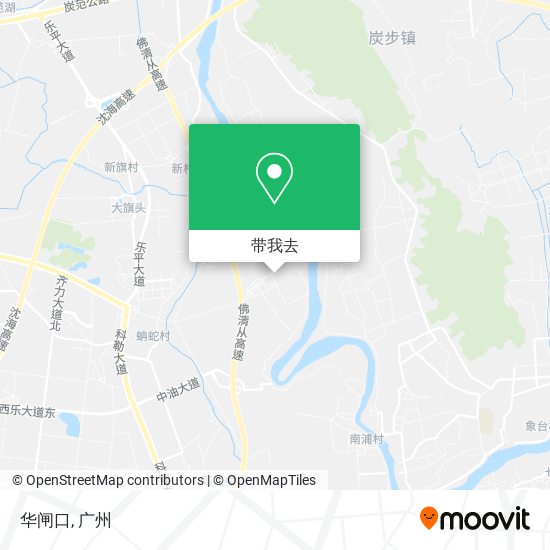 华闸口地图