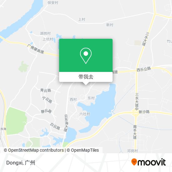 Dongxi地图