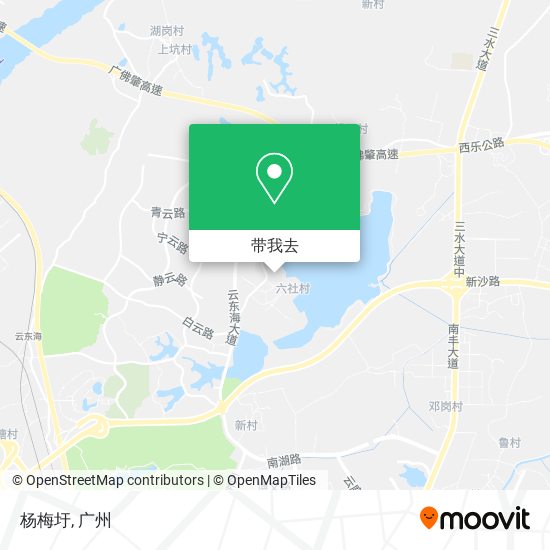 杨梅圩地图