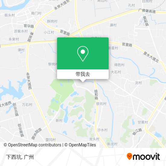 下西坑地图